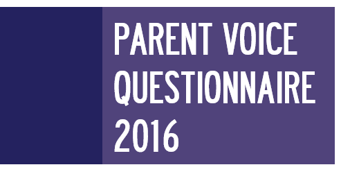 PVQ2016 - Parent Voice Questionnaire 2016
